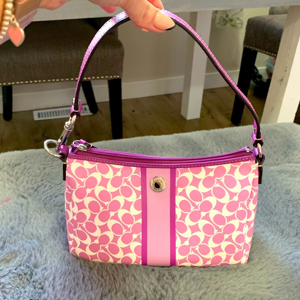 Pink Coach Purse